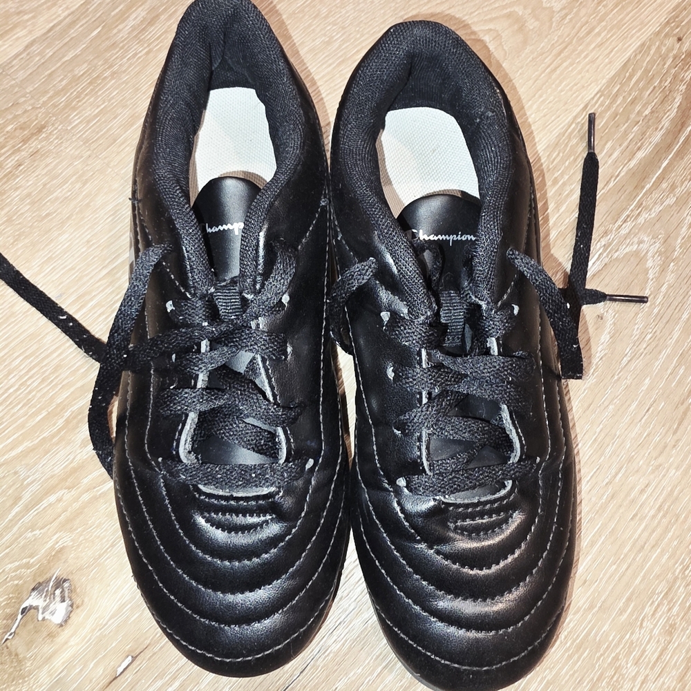 Champion Black and White Skid Resistant Shoes